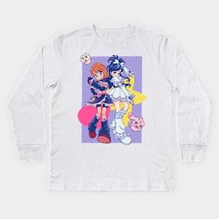 We are the Pretty Cure! Kids Long Sleeve T-Shirt